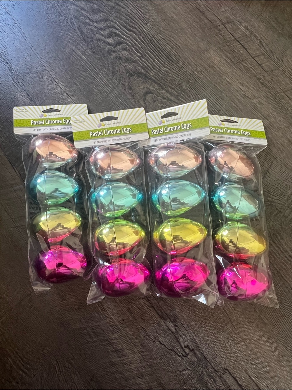 Pastel Chrome Eggs for Easter (4 packs)